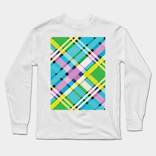 Technoclour Plaid Long Sleeve T-Shirt